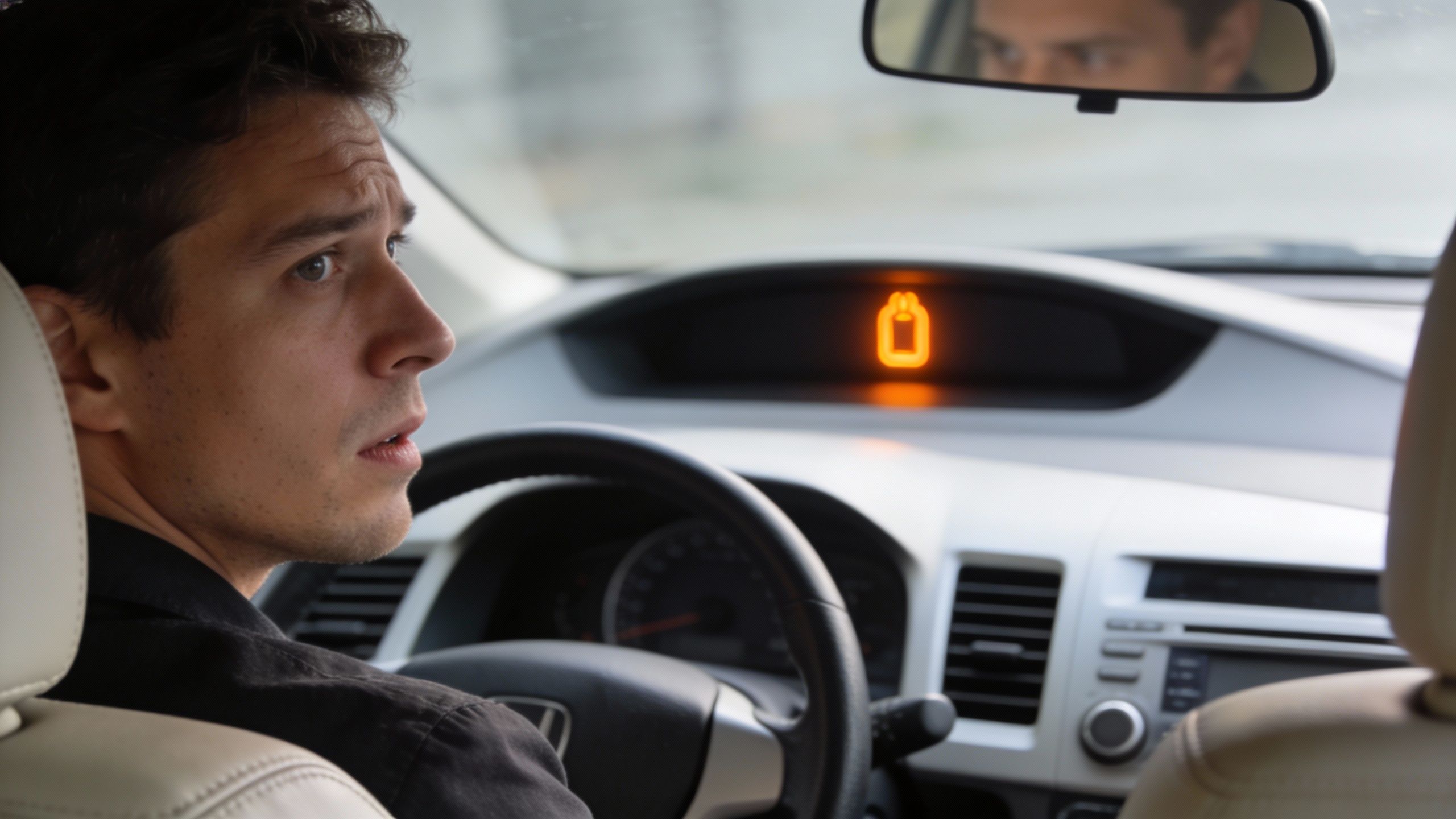 Voyant moteur orange fixe : que faire et peut-on continuer à rouler ?