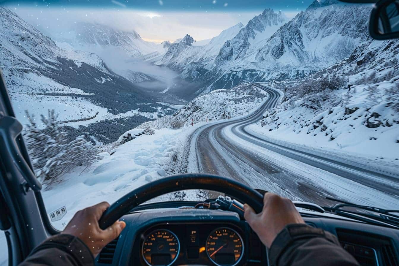 Comment maîtriser les freinages successifs sur des routes glissantes