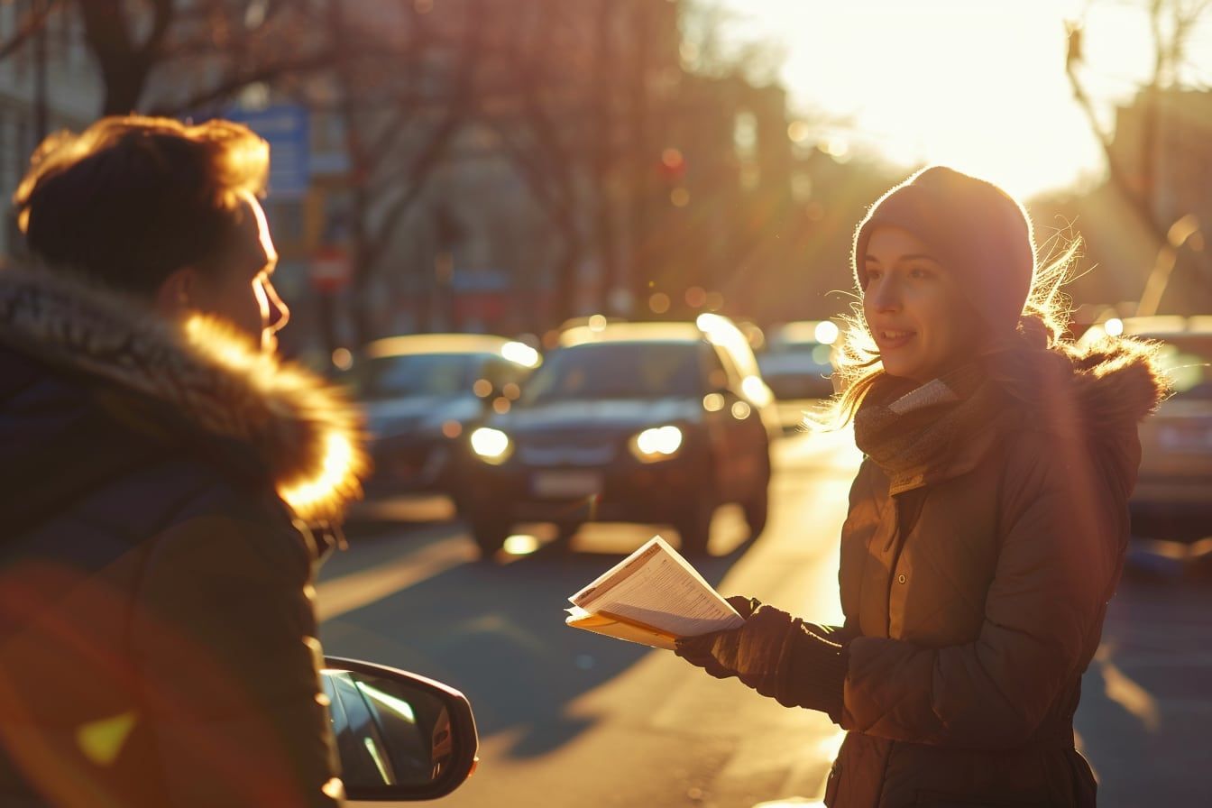 Comment réagir et communiquer efficacement lors d'un accident de la route sans gravité