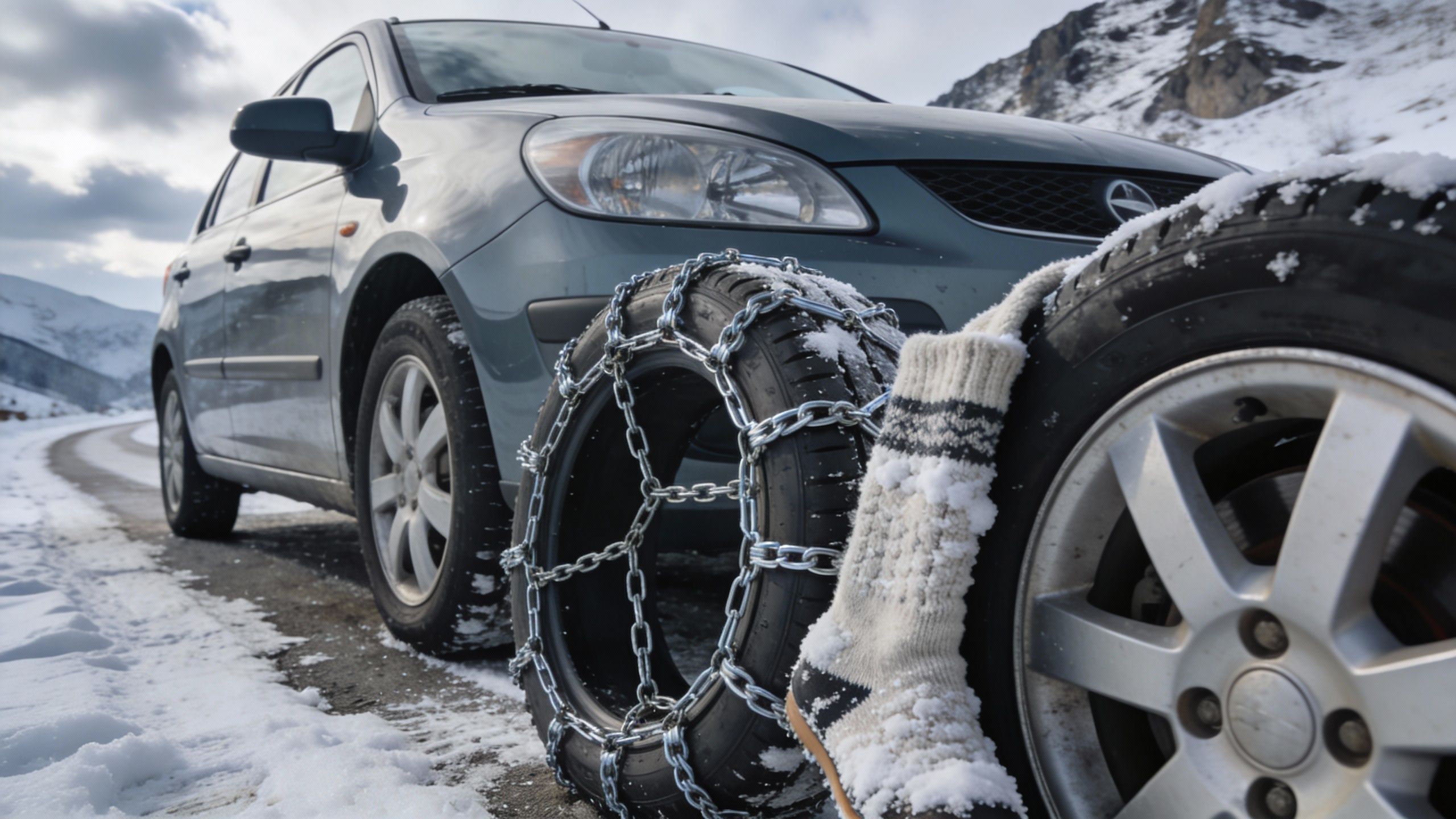 Chaînes ou chaussettes neige : que choisir pour rouler en hiver ?
