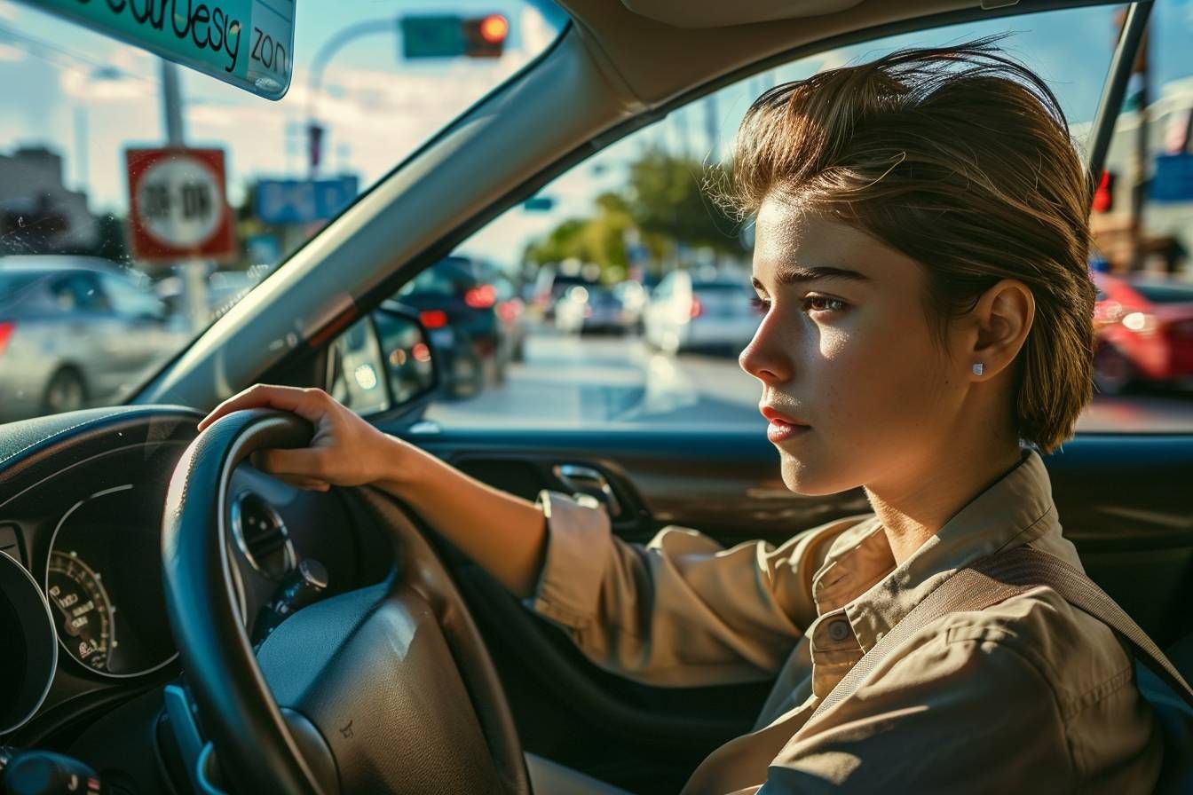 Enseigner la courtoisie au volant à un jeune conducteur