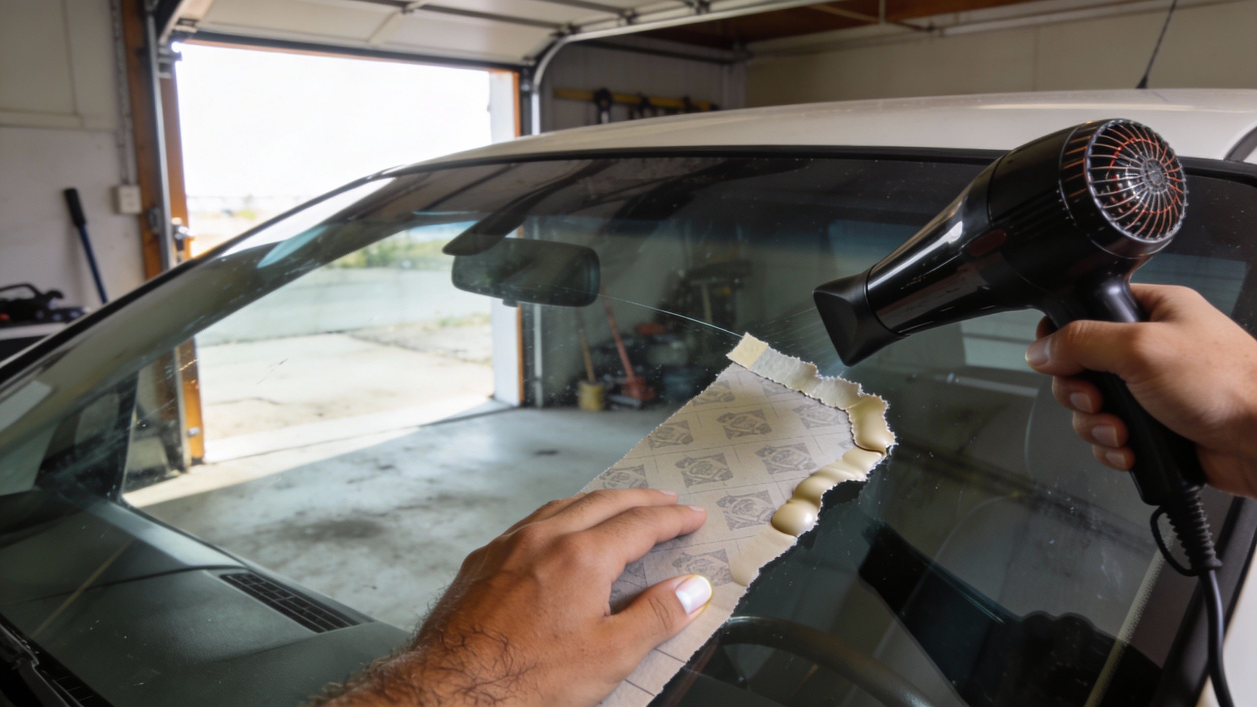 Comment enlever facilement une vignette sur un pare-brise ?