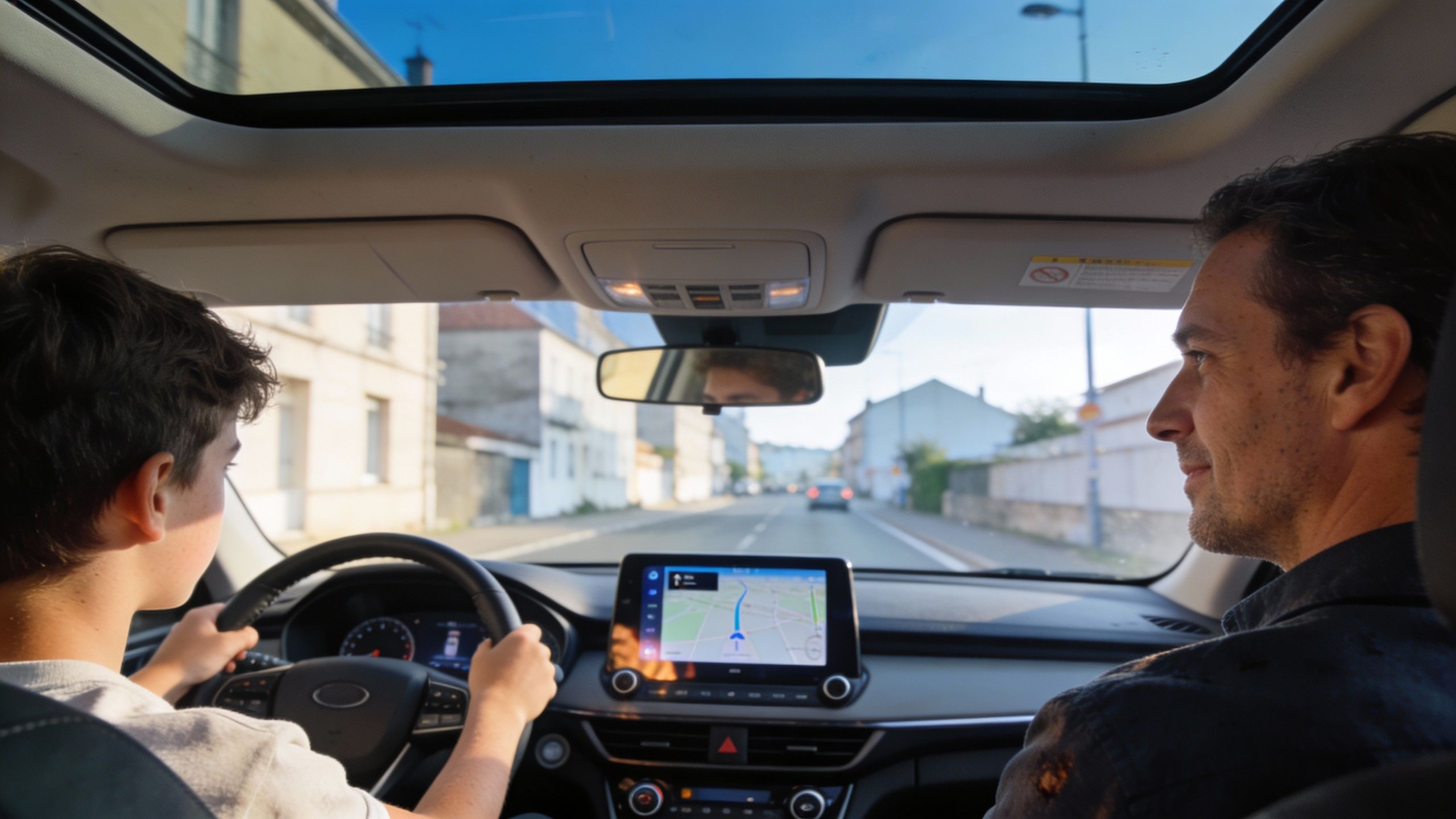 Conduite accompagnée : peut-on utiliser une voiture de location ?