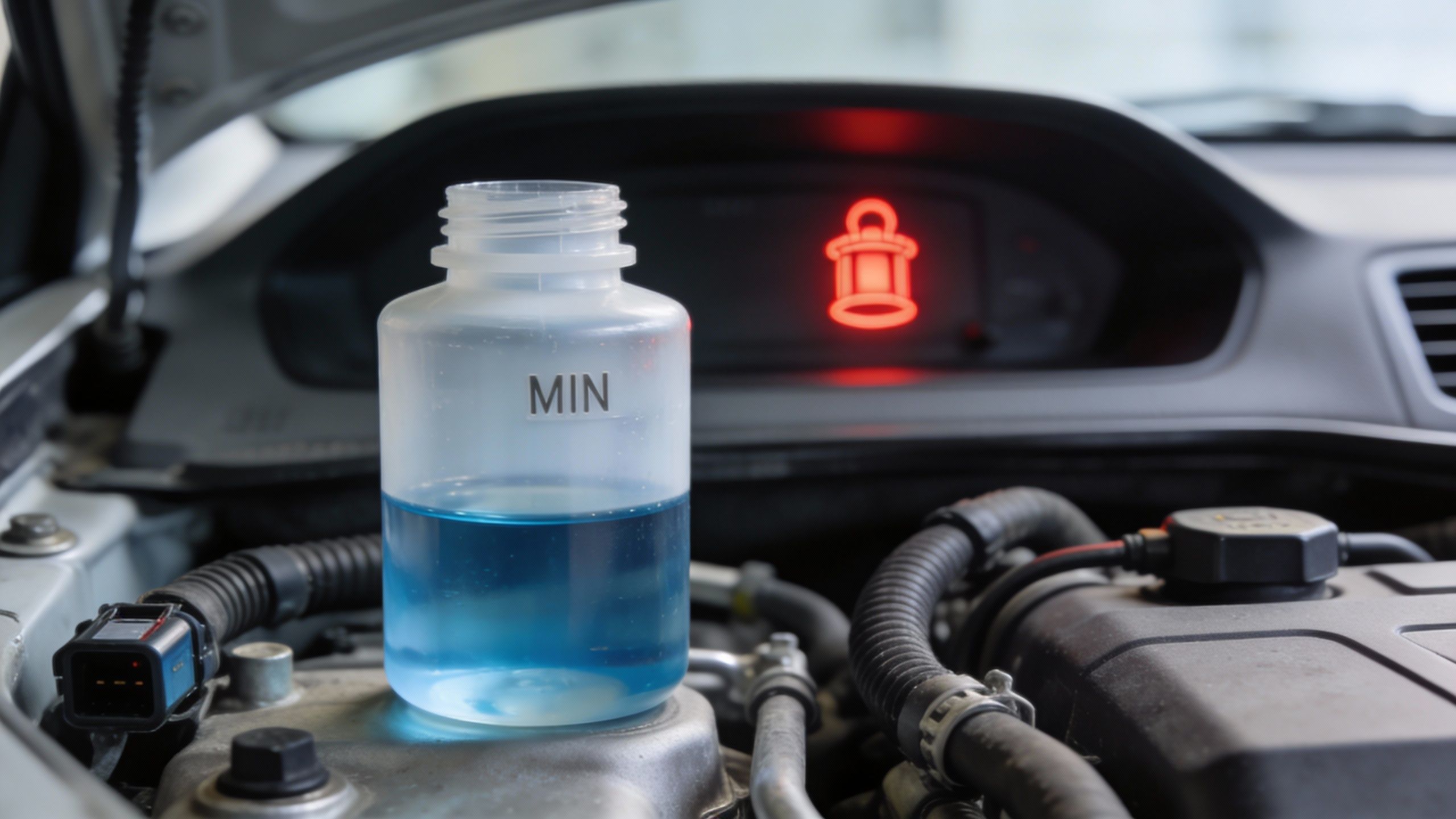 Quelle est la conséquence d’un niveau de liquide de frein bas ?