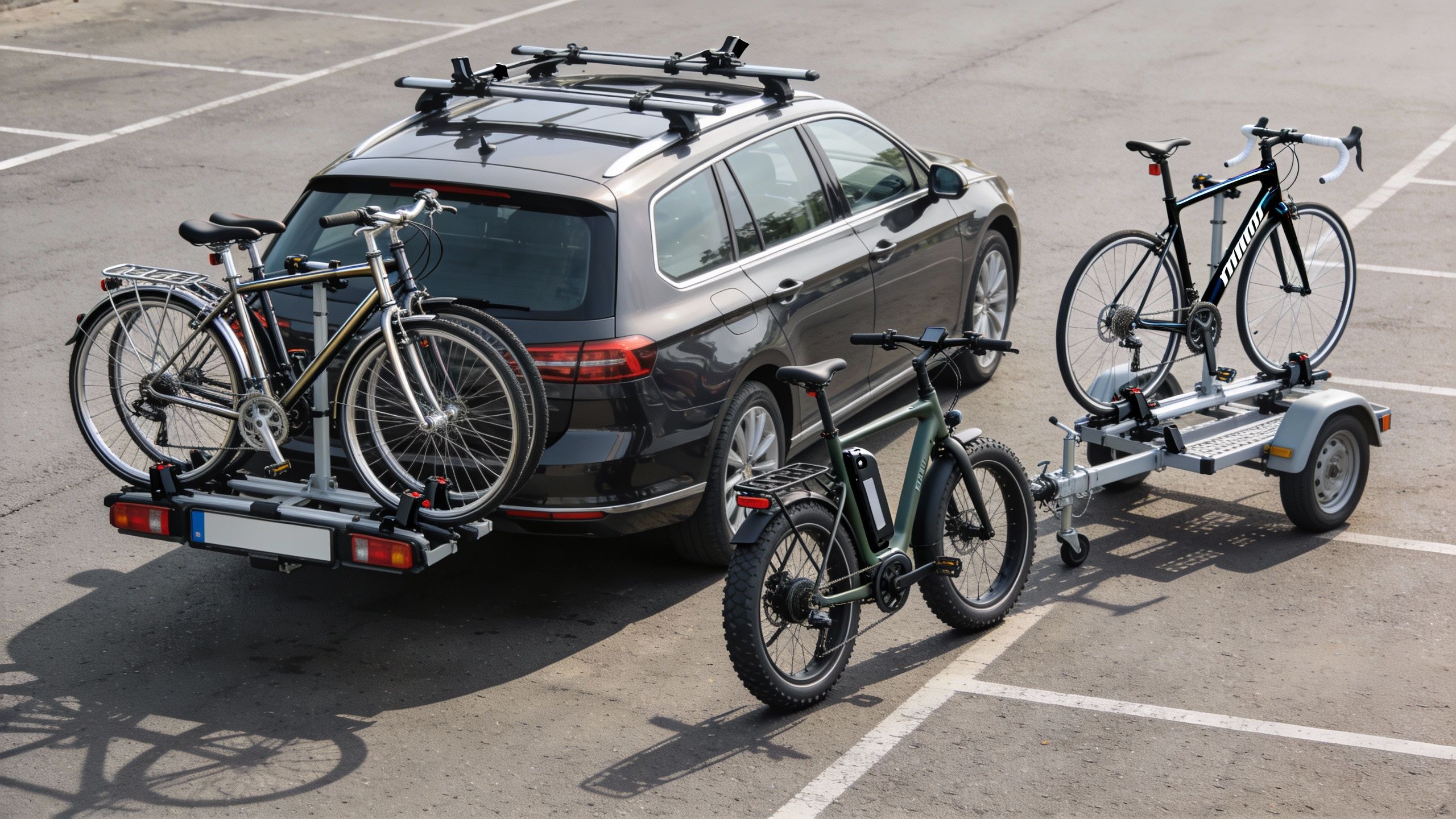 Attelage, hayon ou toit : quel porte-vélo choisir pour votre voiture ?