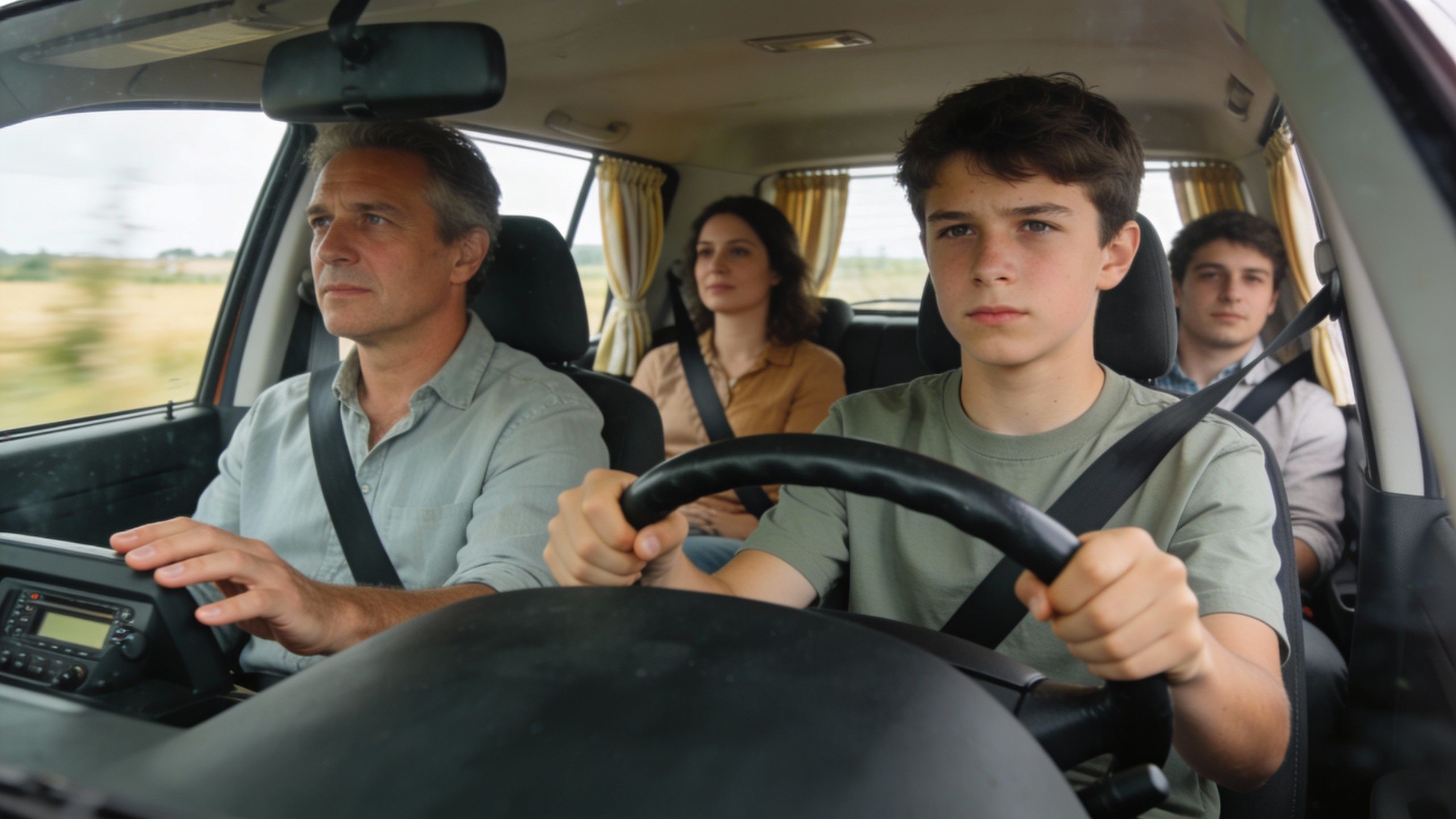 Conduite accompagnée : peut-on avoir des passagers à l’arrière ?