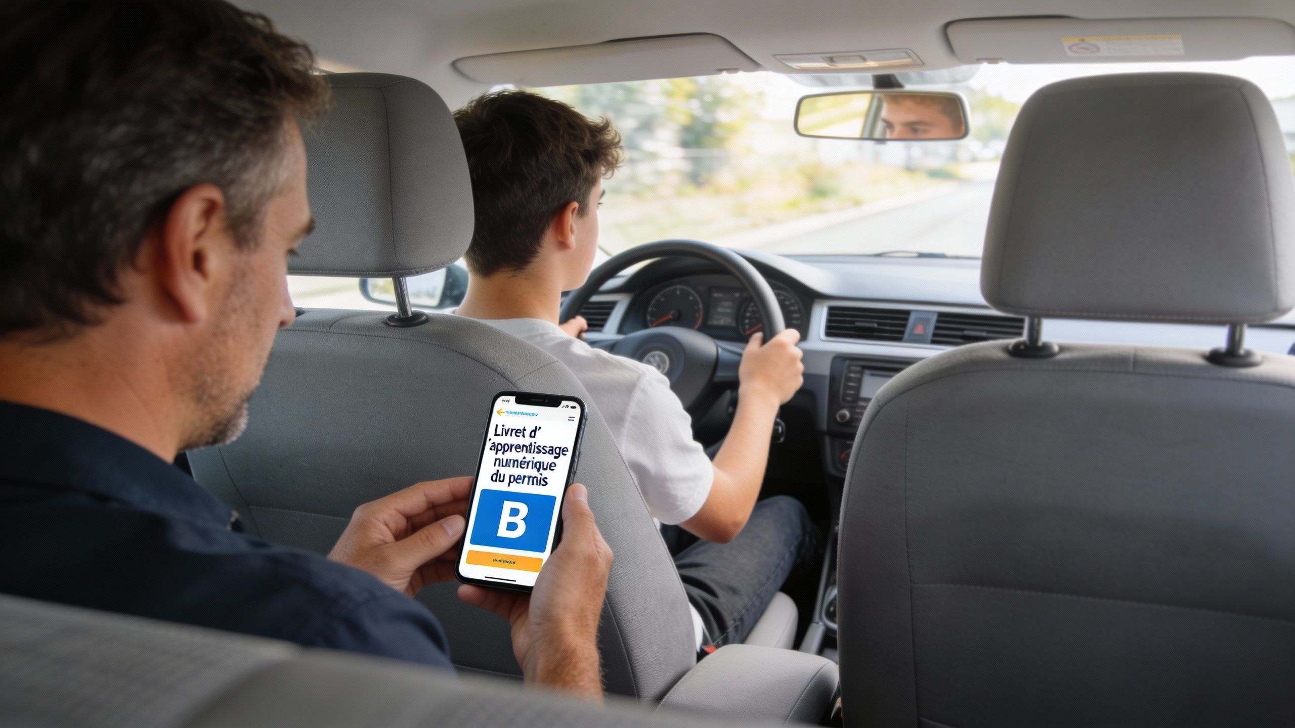 Le livret d’apprentissage numérique pour préparer le permis B