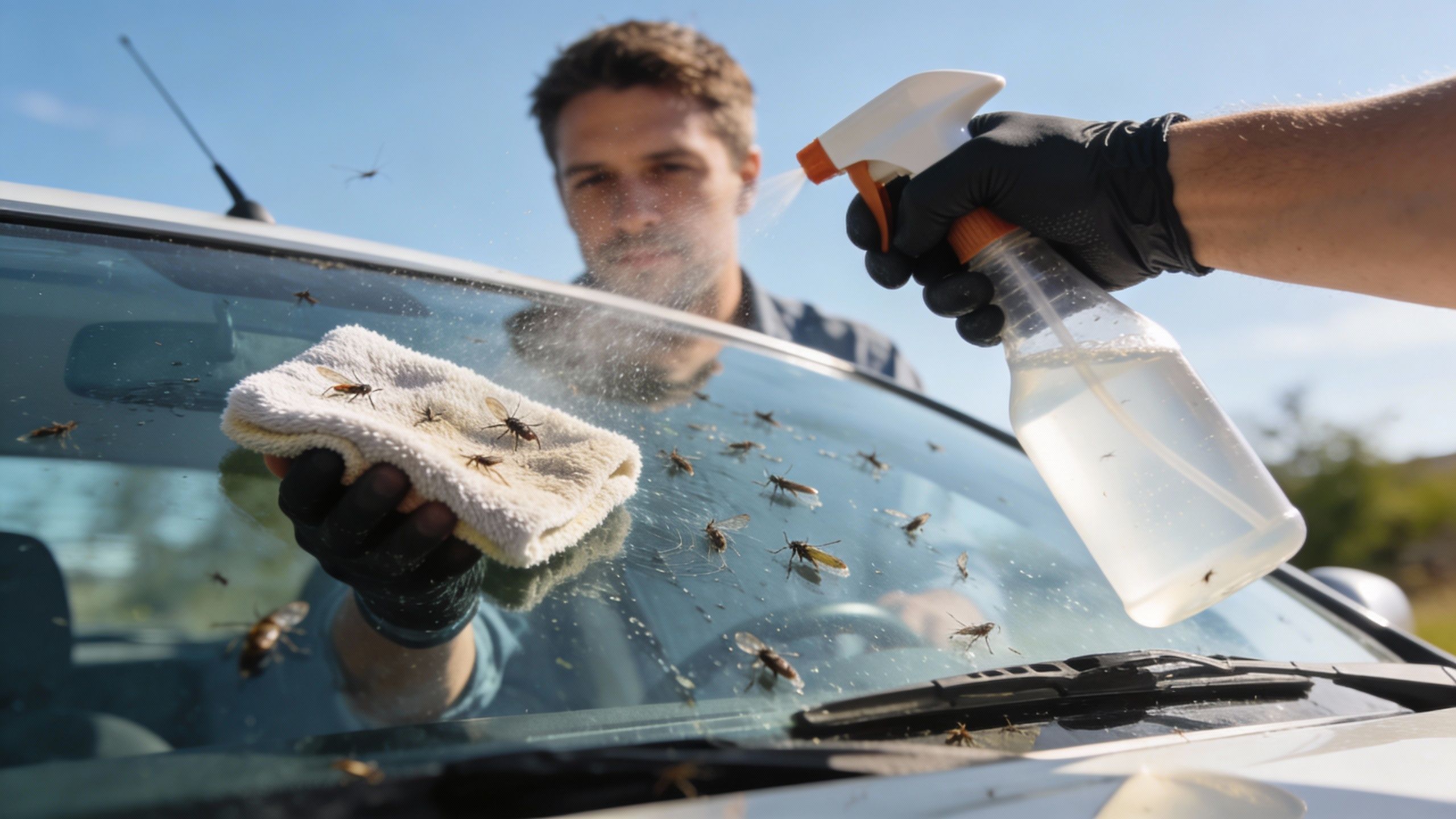 Démoustiquant voiture : comment enlever efficacement les insectes sans abîmer la carrosserie