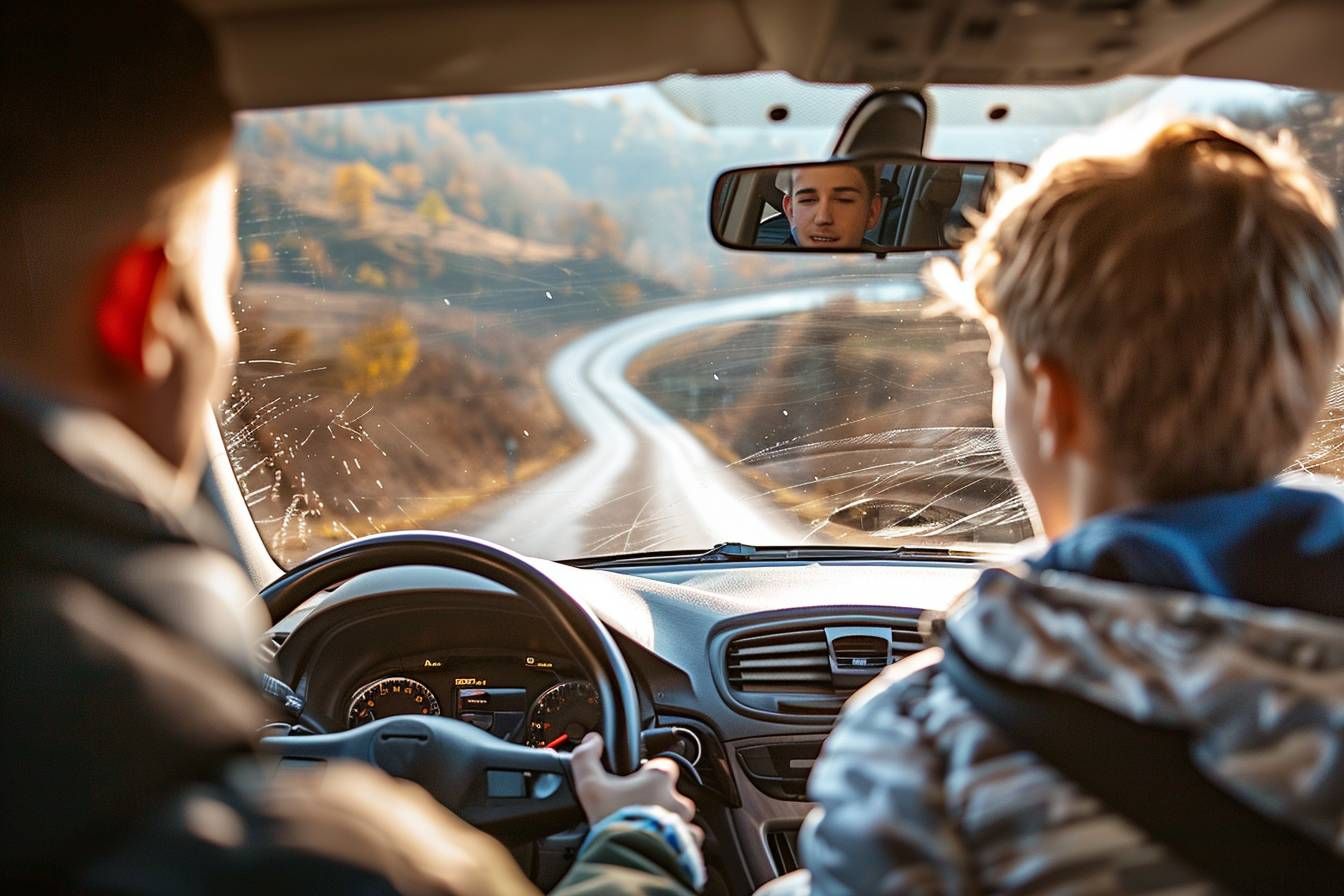 Comment aborder les descentes abruptes en conduite accompagnée