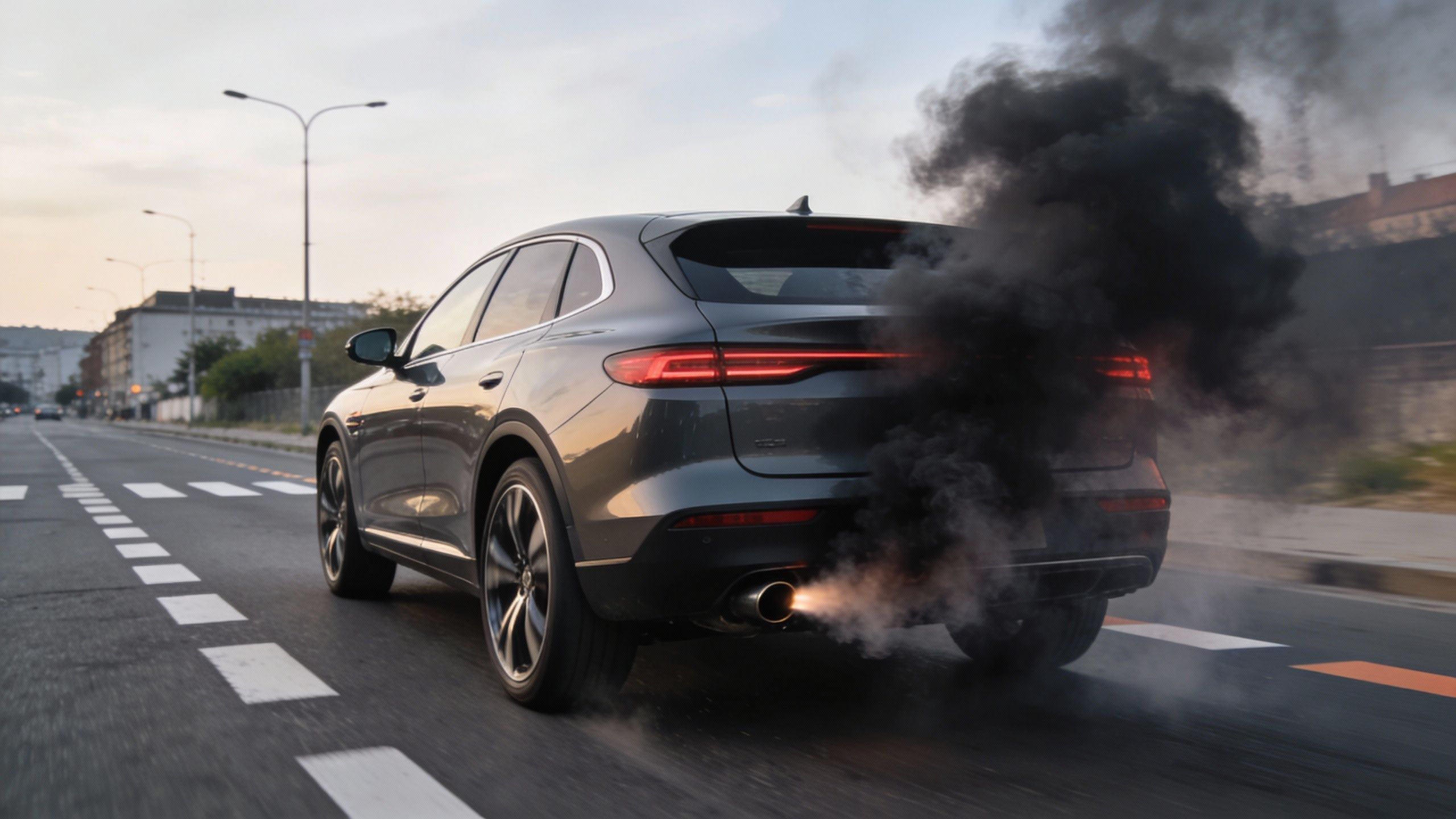 Voiture qui fume noir à l’accélération : causes, risques et solutions