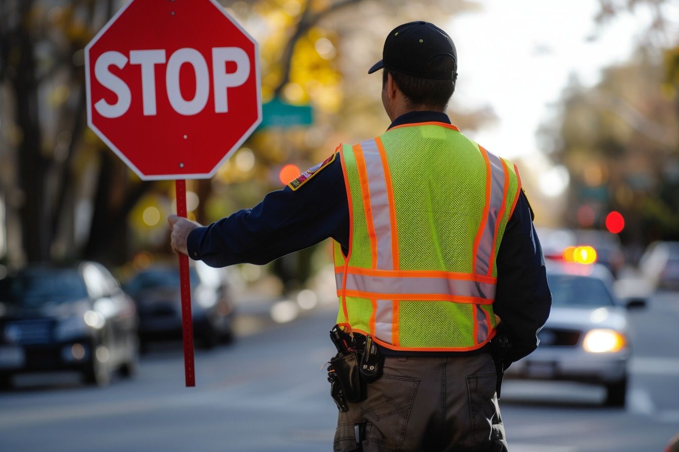 Guide de sécurité routière: protéger un lieu d'accident efficacement