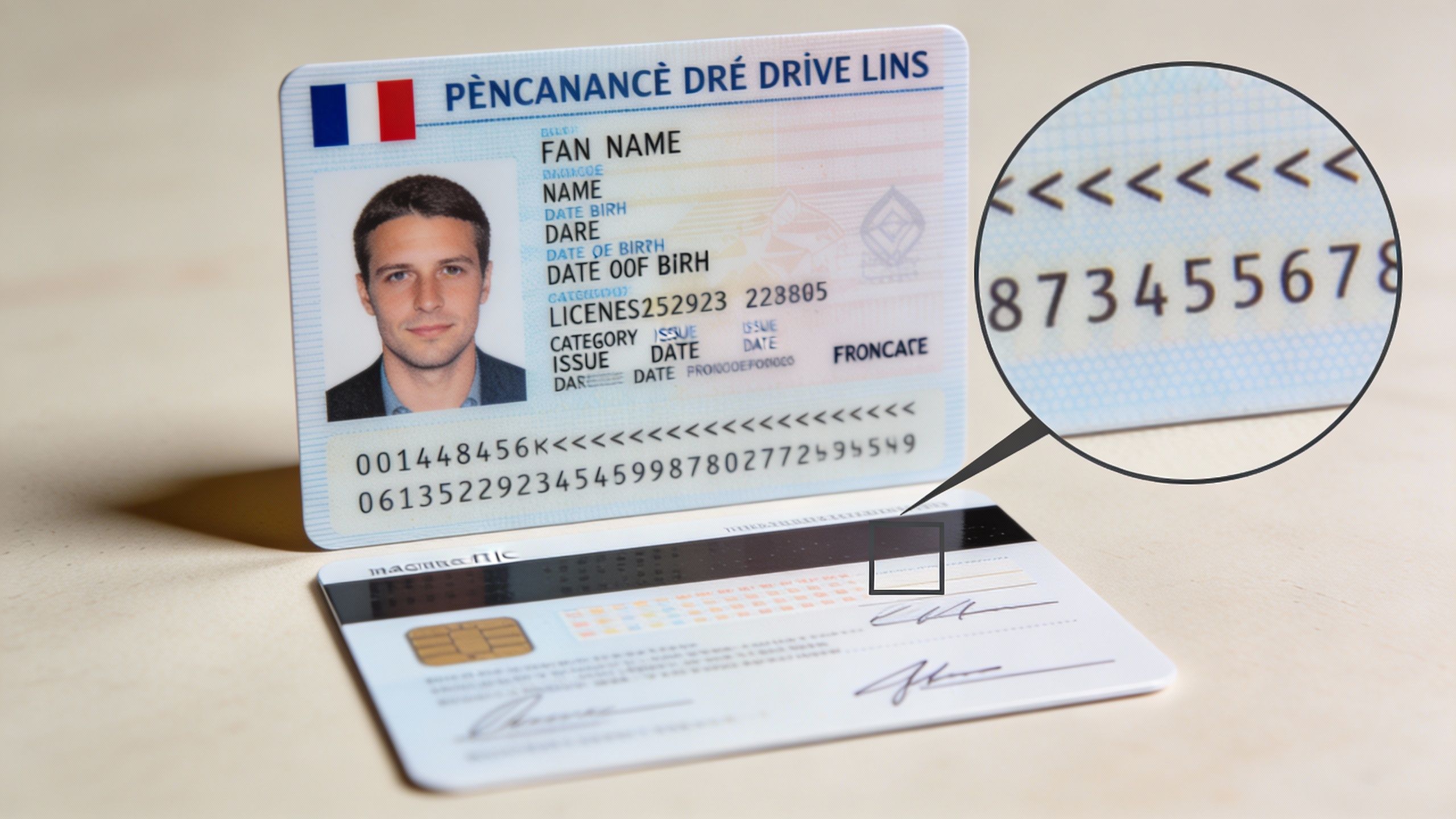 Où trouver son numéro de permis de conduire ?
