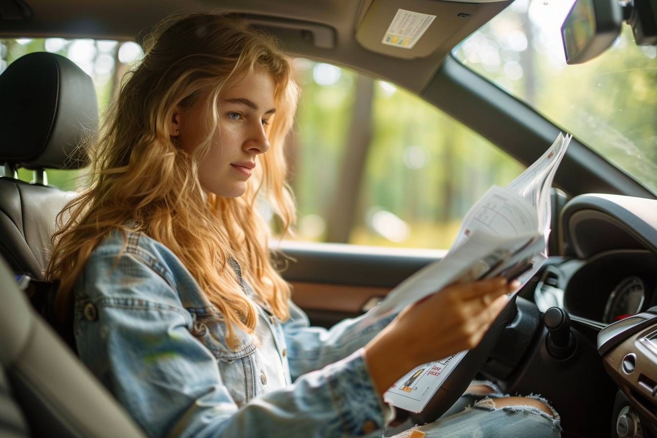 L'importance des révisions théoriques pendant la conduite accompagnée