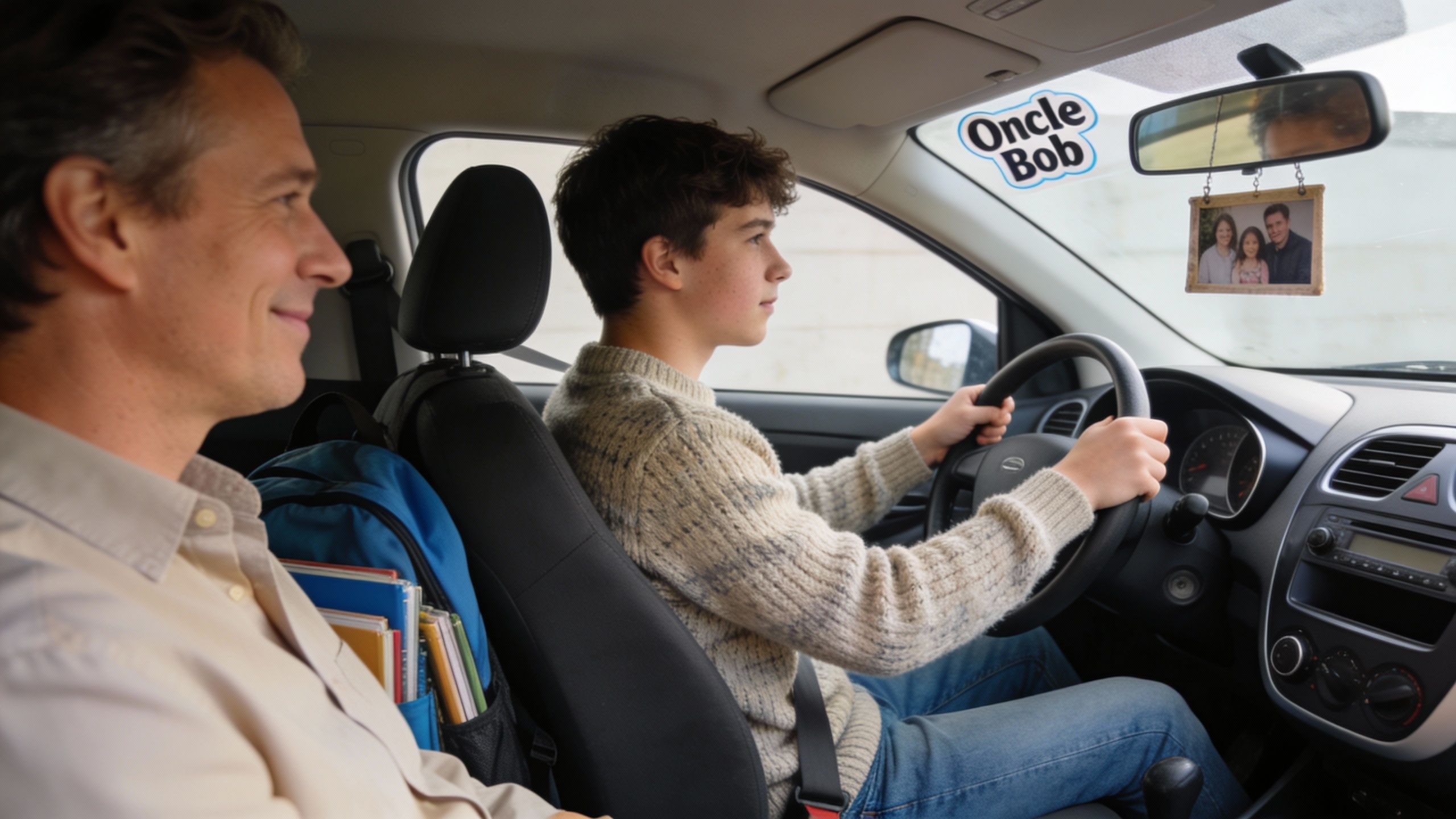 La conduite accompagnée quand les parents sont séparés