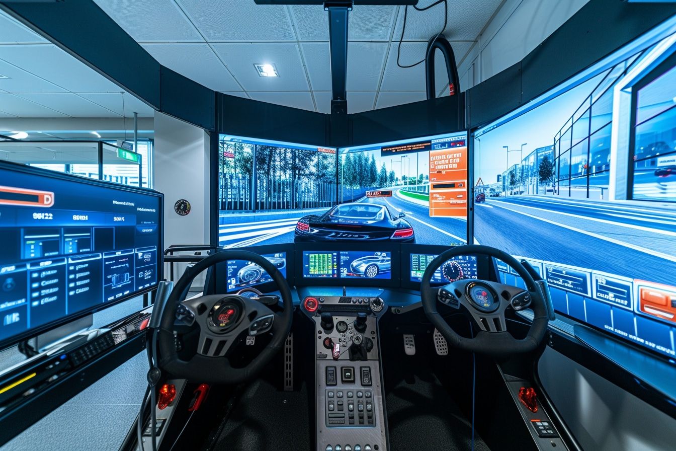 Les avantages clés de l'apprentissage sur simulateur de conduite en auto-école