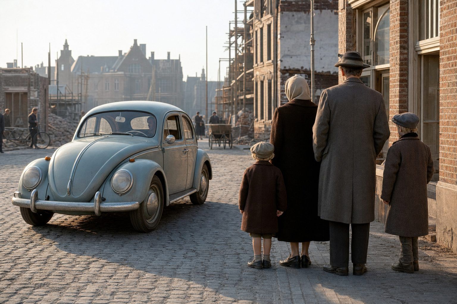 Après la Seconde Guerre mondiale&nbsp;: la Coccinelle fait connaître Volkswagen