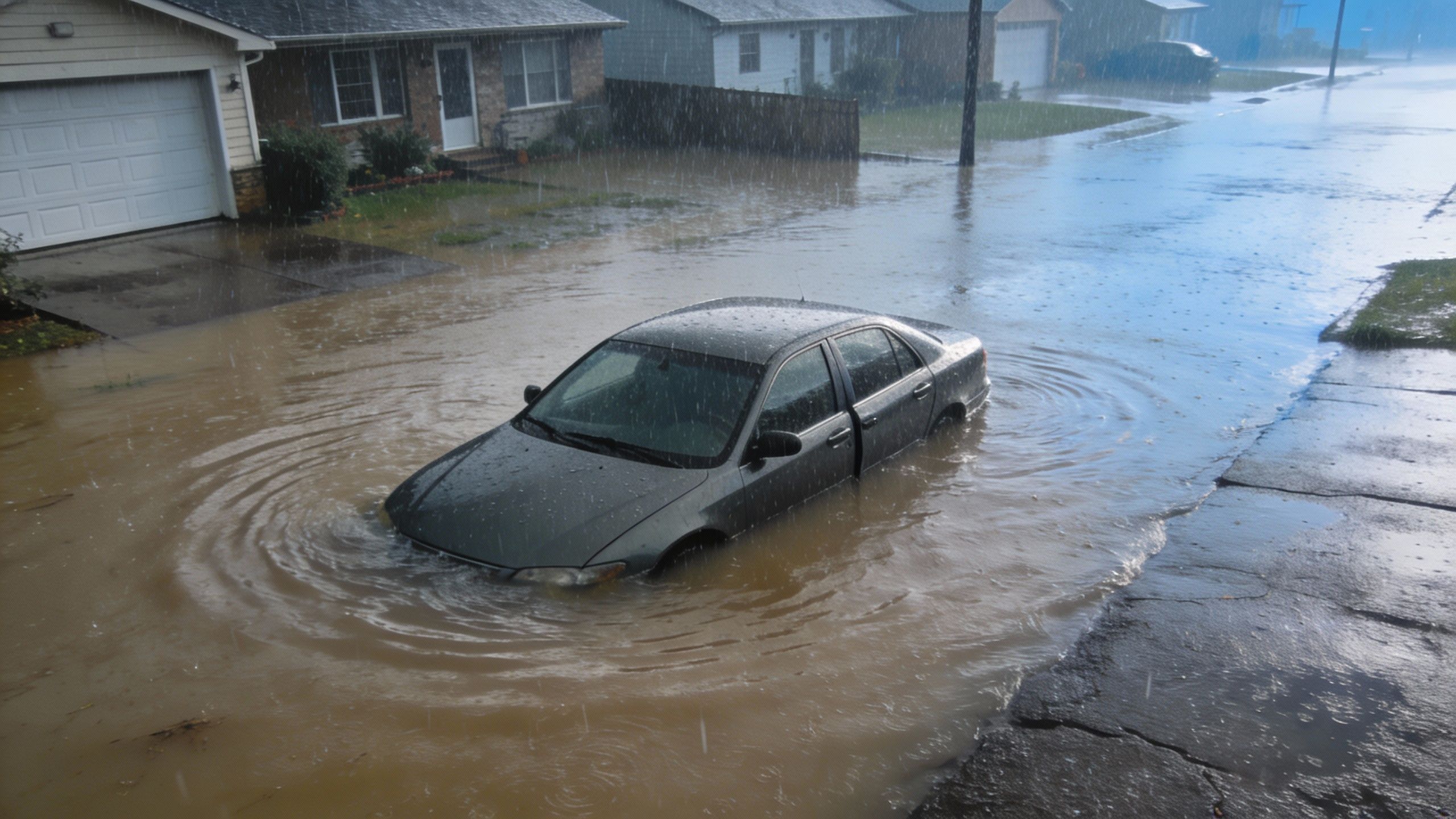 Voiture inondée : comment réagir pour sauver son auto ou se faire indemniser ?