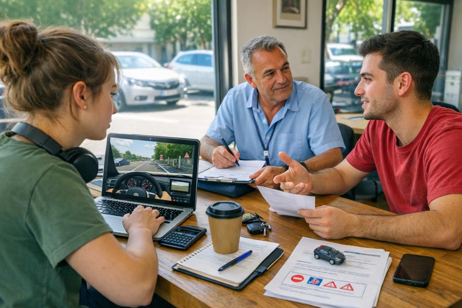 Auto-école en ligne ou traditionnelle : comparatif complet