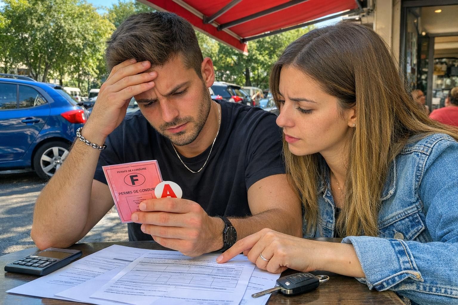 Permis probatoire et perte de points que faire