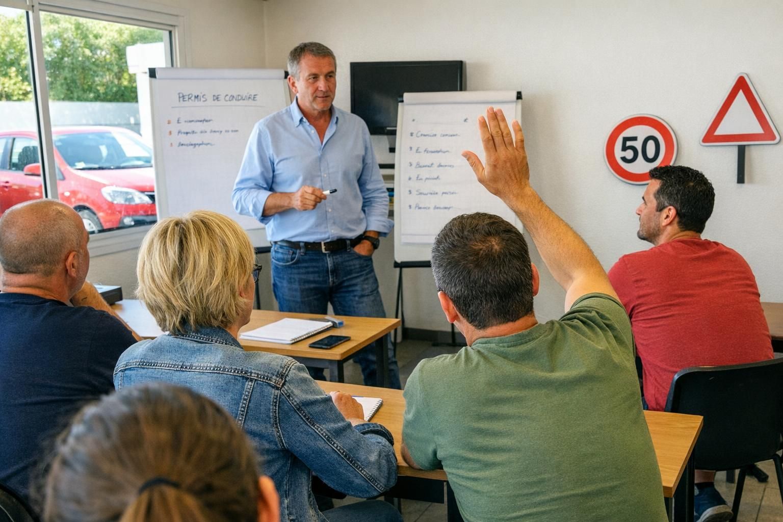 Stage de récupération de points : déroulé et coût