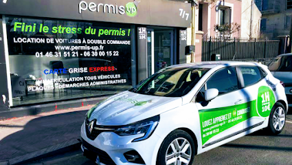 Permis UP - Clamart (92) - Location de voiture auto école à double commande - 92140