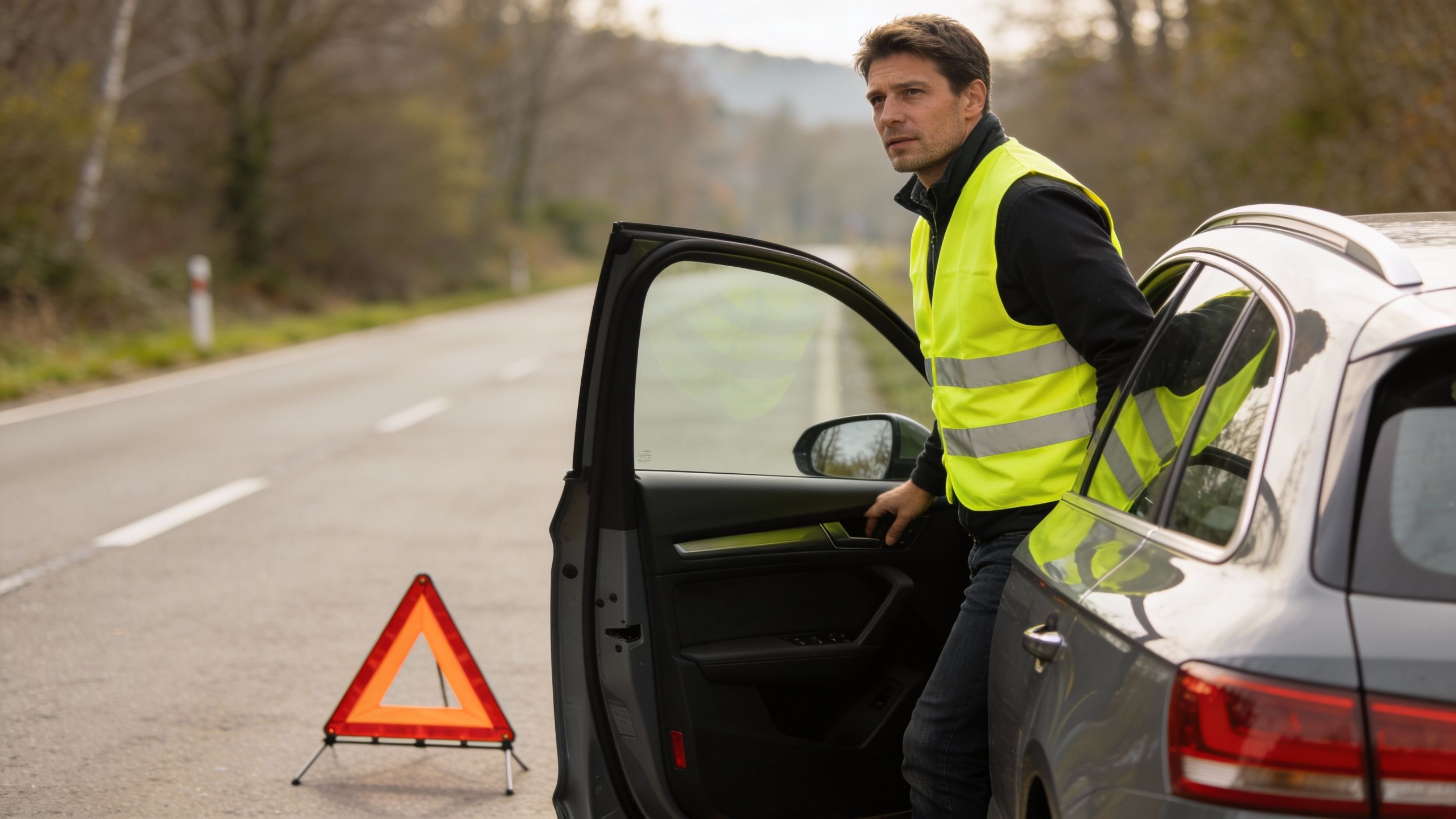 Gilet jaune en voiture : obligation, règles et sanctions
