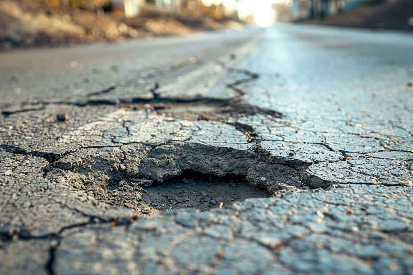 Comment gérer les nids-de-poule et imperfections de la route