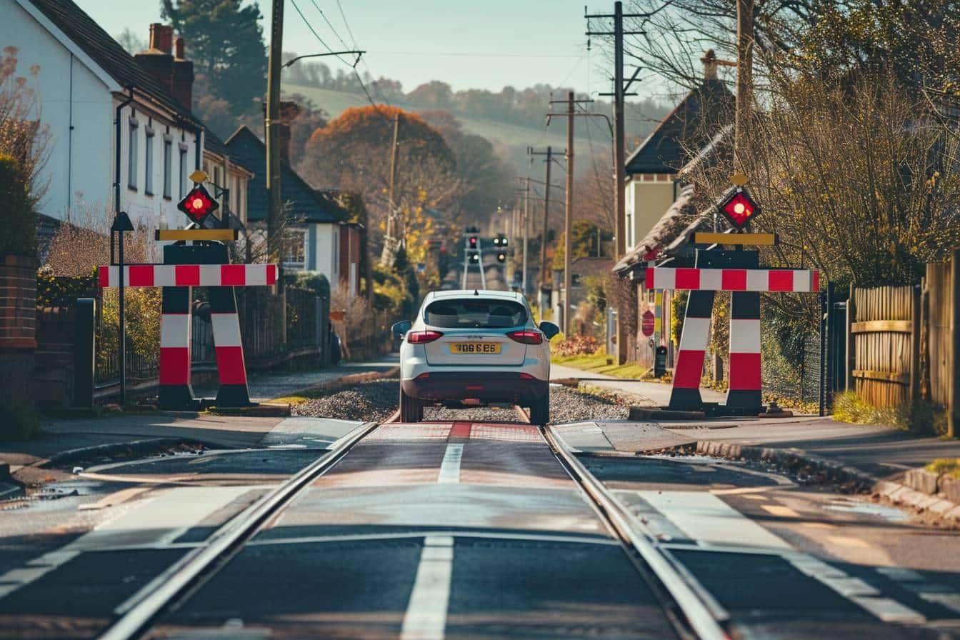 Comment aborder les passages à niveau en conduite accompagnée