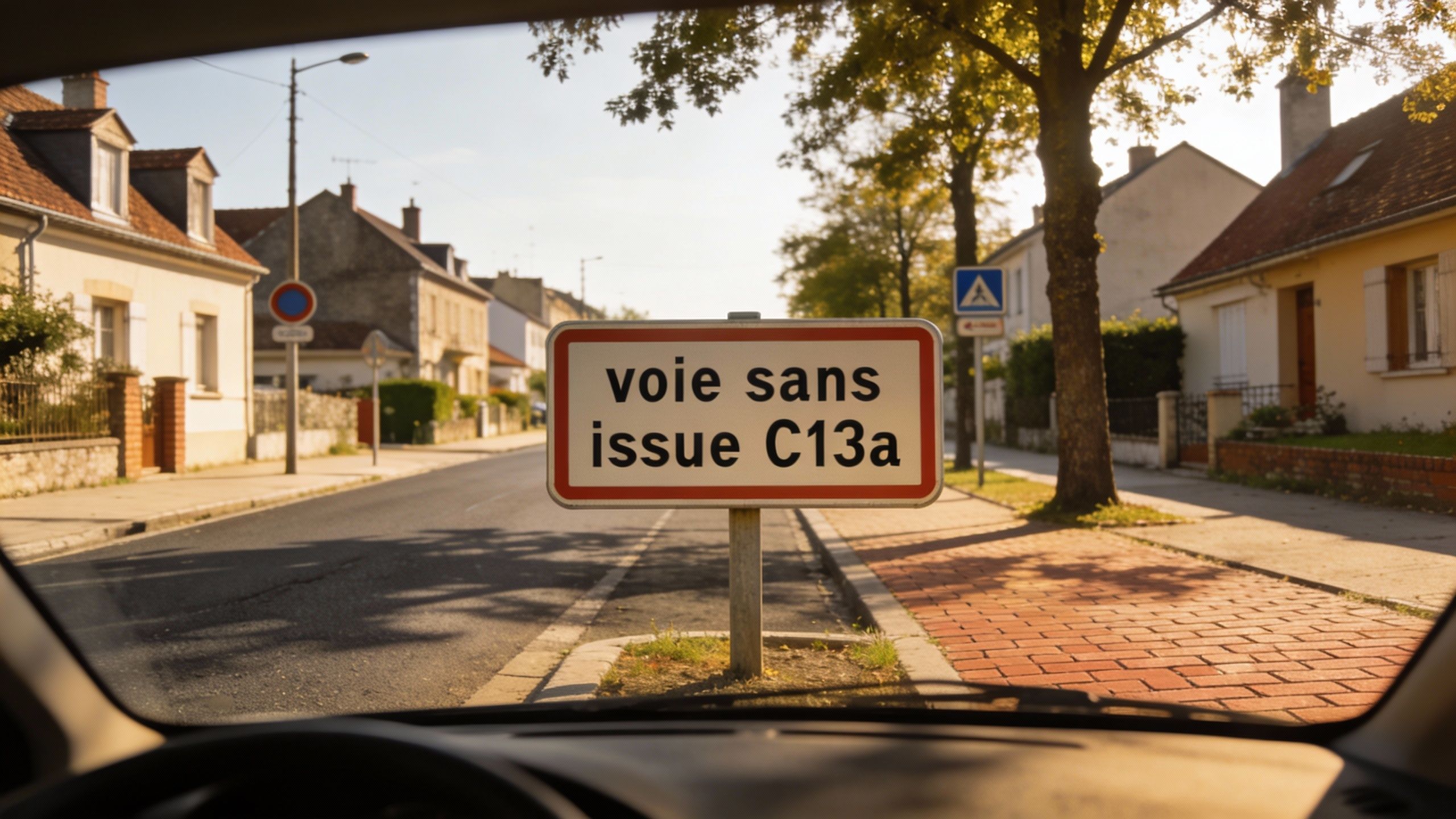 Panneau voie sans issue : signification, règles et pièges à éviter