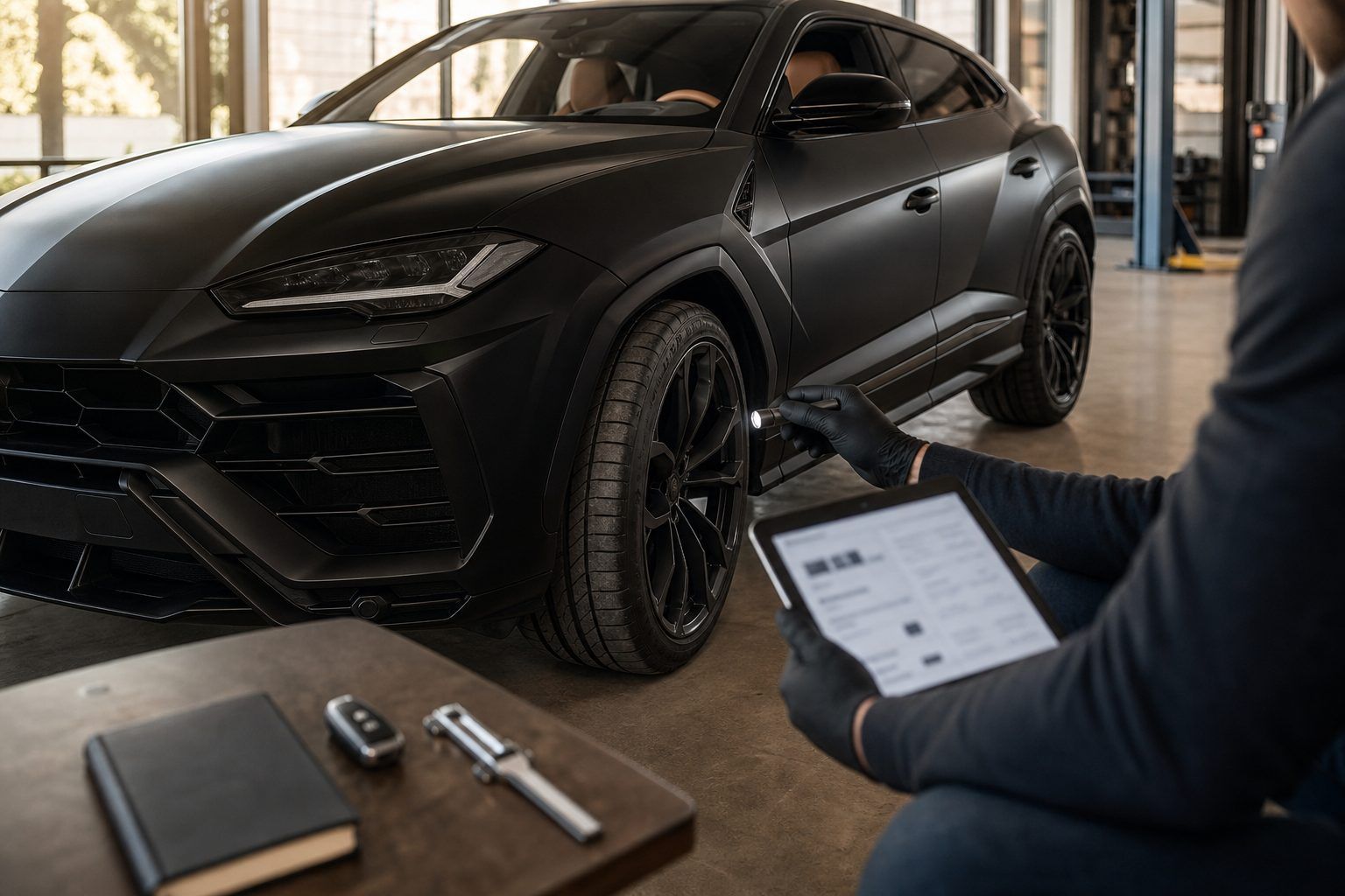Acheter une Urus d'occasion : les vérifications avant de comparer les annonces