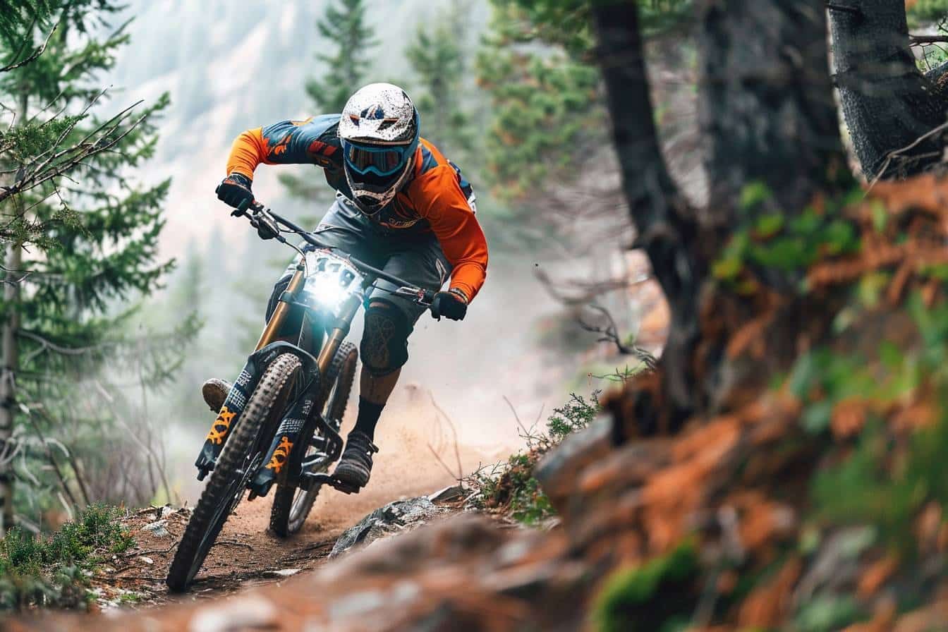 Maîtriser les descentes en montagne avec des virages serrés