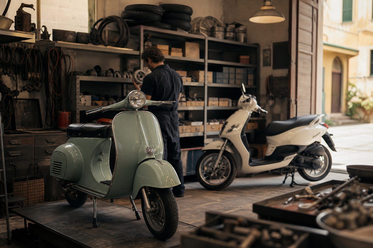 Marques de scooters italiens&nbsp;: héritage, réseau et pièces disponibles