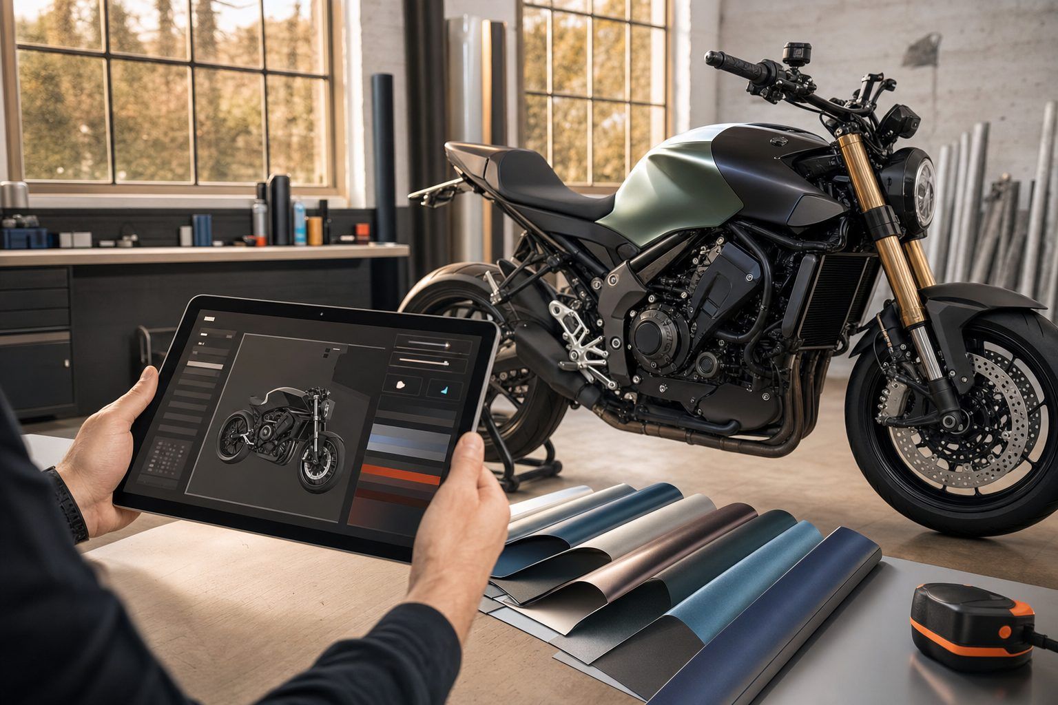 Prix d’un covering moto&nbsp;: utiliser la simulation pour demander un devis comparable